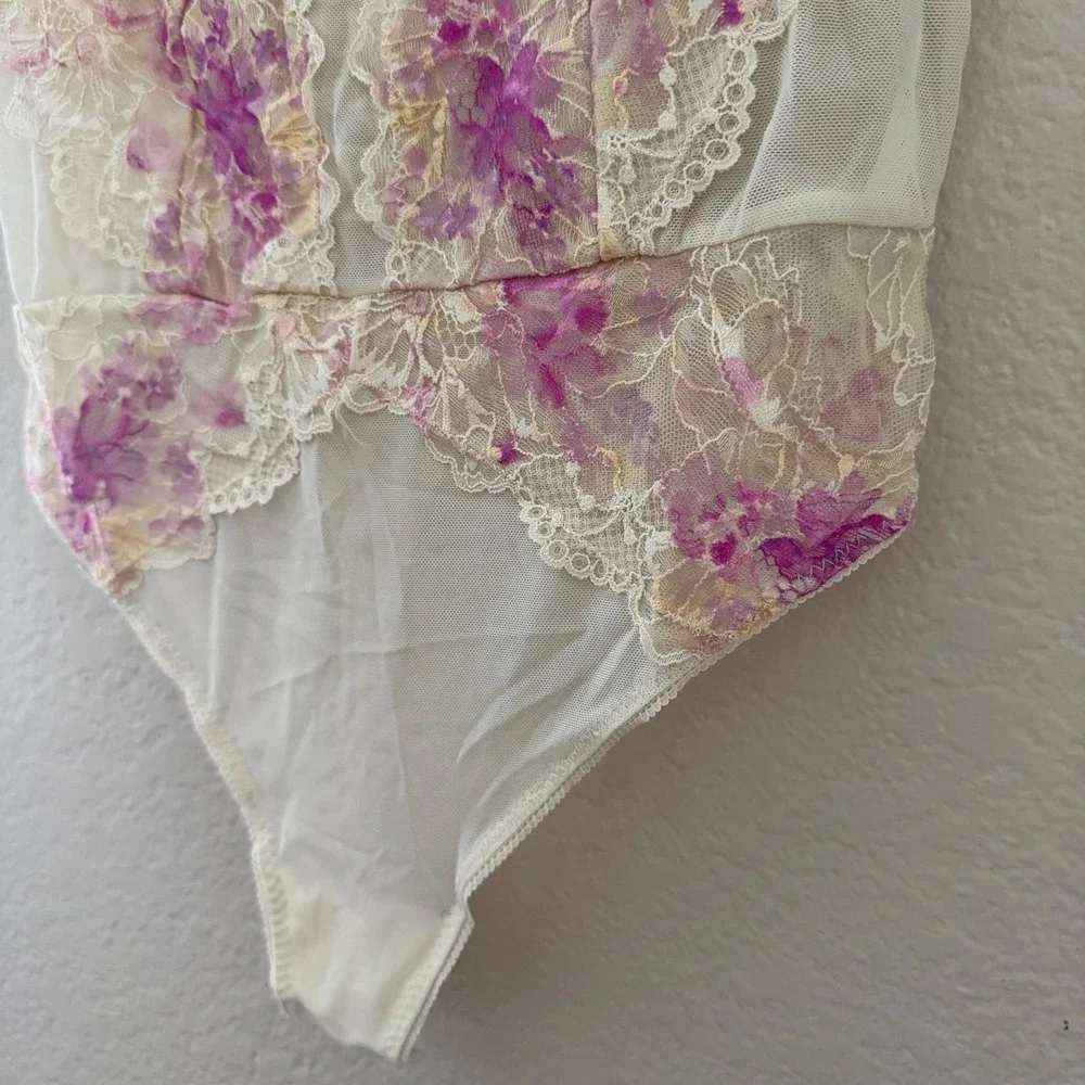 Free People floral lace