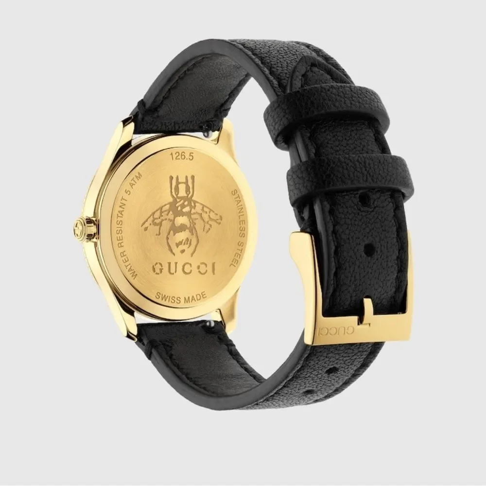 Brand new with box and dustbag Gucci Black and Gold Watch women's