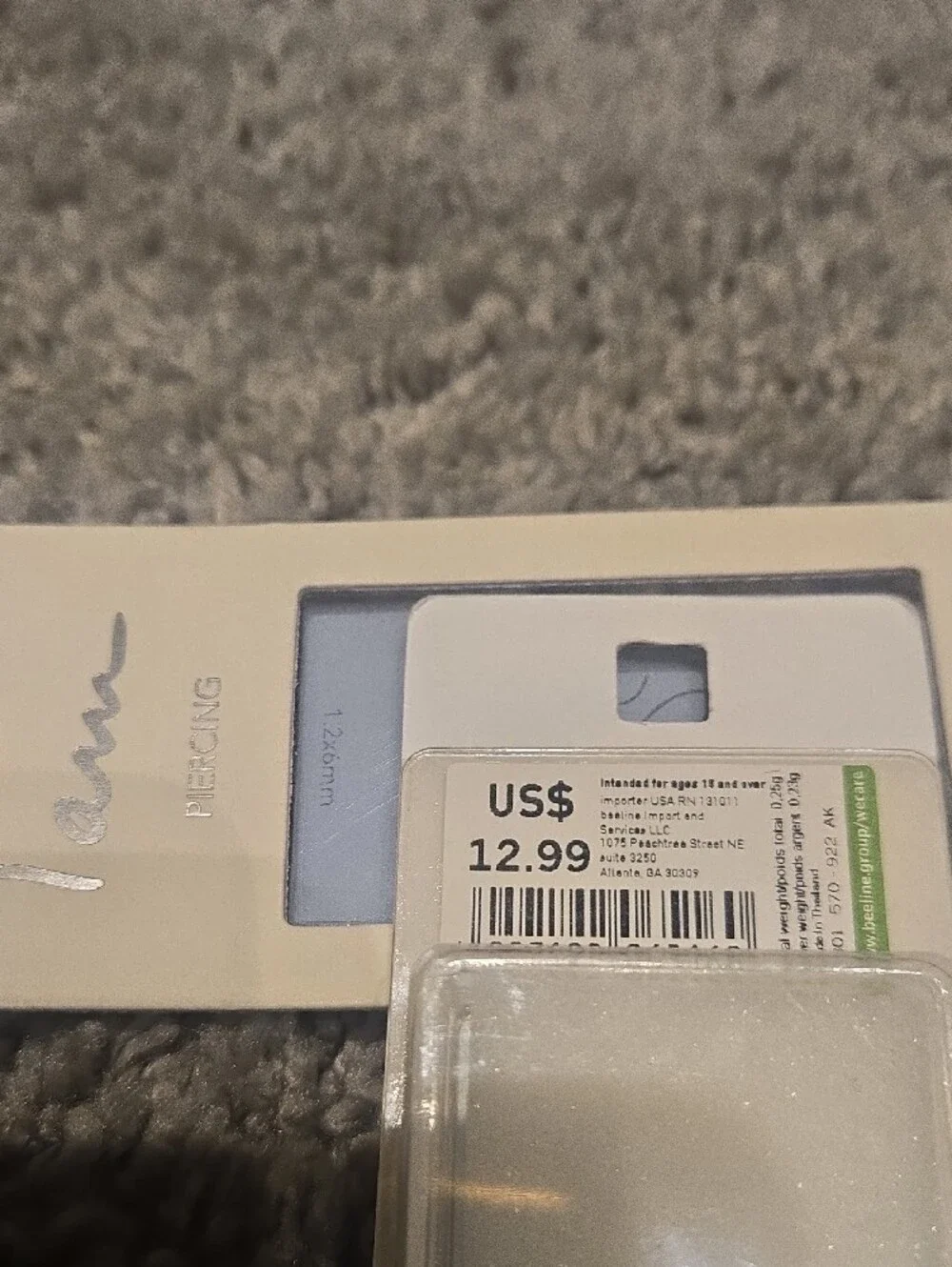 Claires single backing surgical