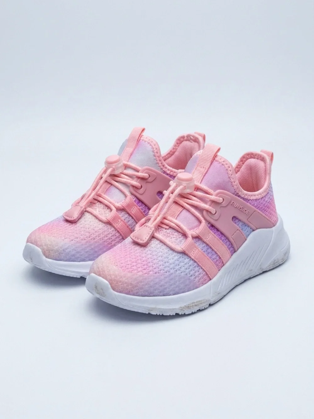 Children's‎ Pink Gradient Slip-On Athletic Sneakers