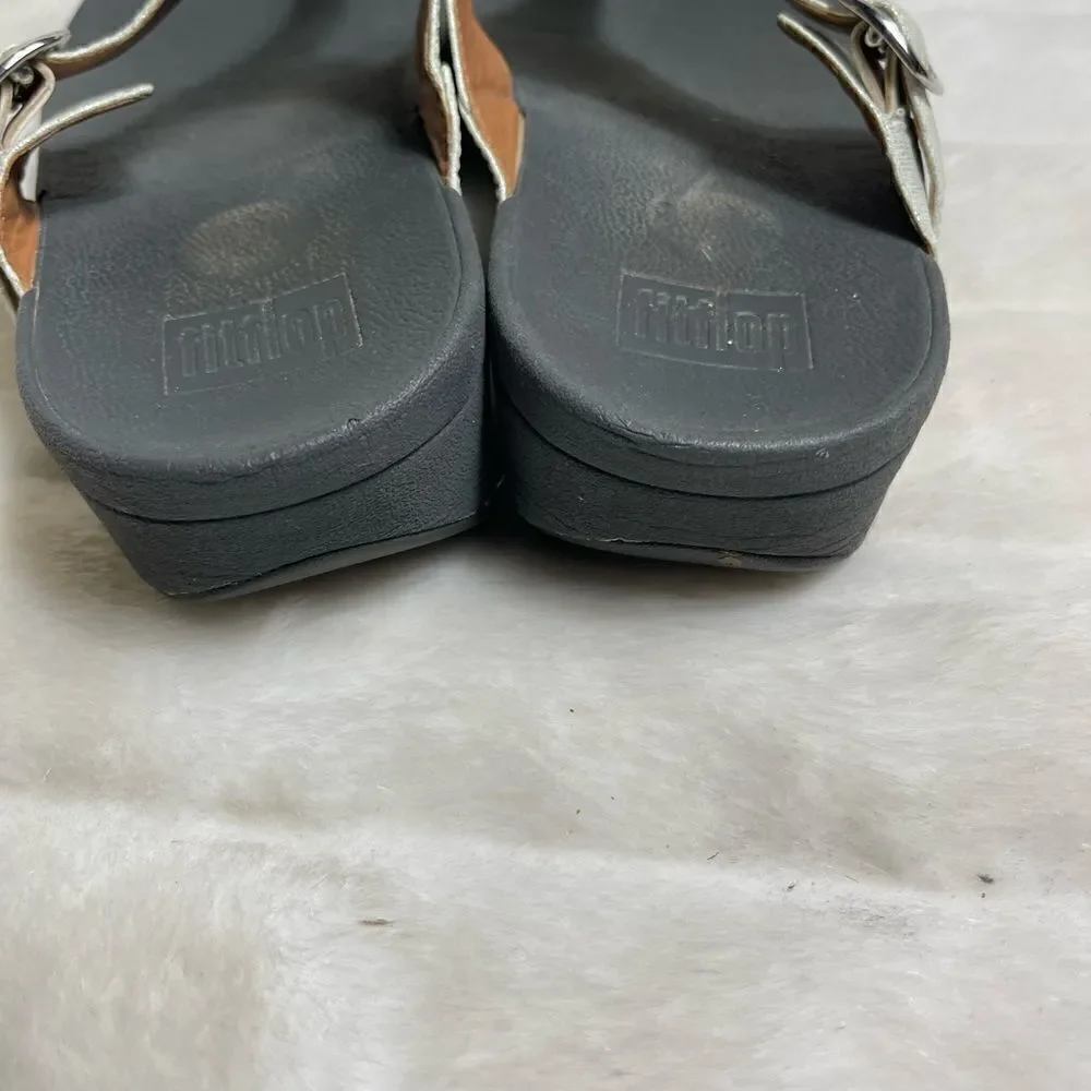 Fitflop white iridescent