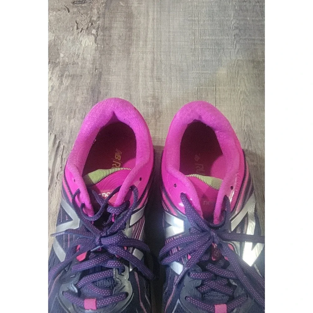 New Balance navy brand pink
