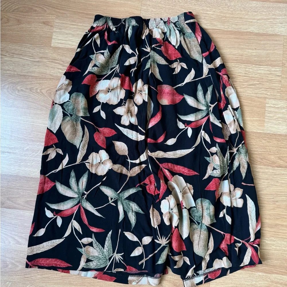 Floral Print‎ button front Skirt Alfred Dunner 6P