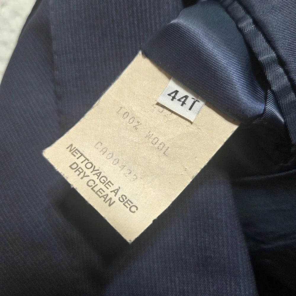 Peter Millar 44T Navy Wool Blazer Jacket Men‎ Made Canada 100% Wool performance