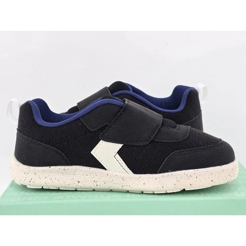 Dr. Scholl's Be True Toddler Shoes 12M Black Hook Loop Sneakers -Excellent