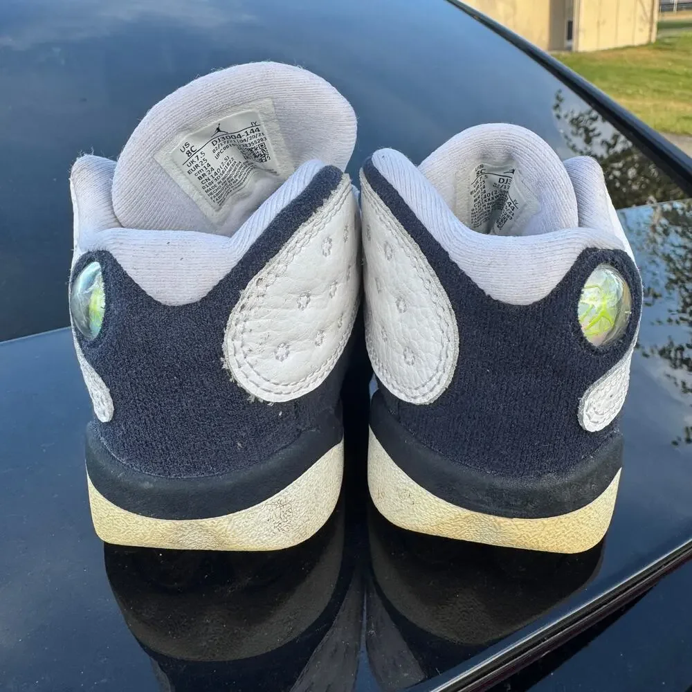 Air Jordan 13 Retro Obsidian Toddler Shoes Size 8C DJ3004-144