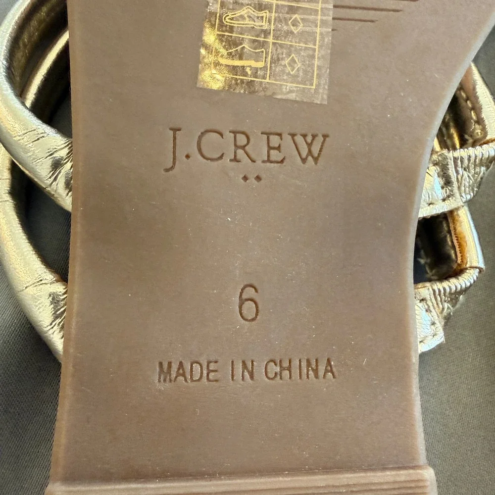 J. Crew Factory classic slide