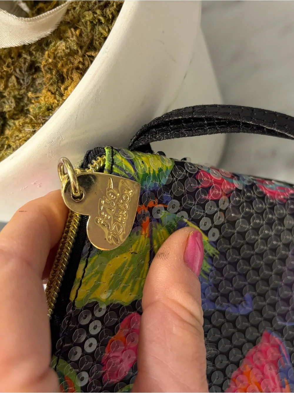 Betsey Johnson colorful floral