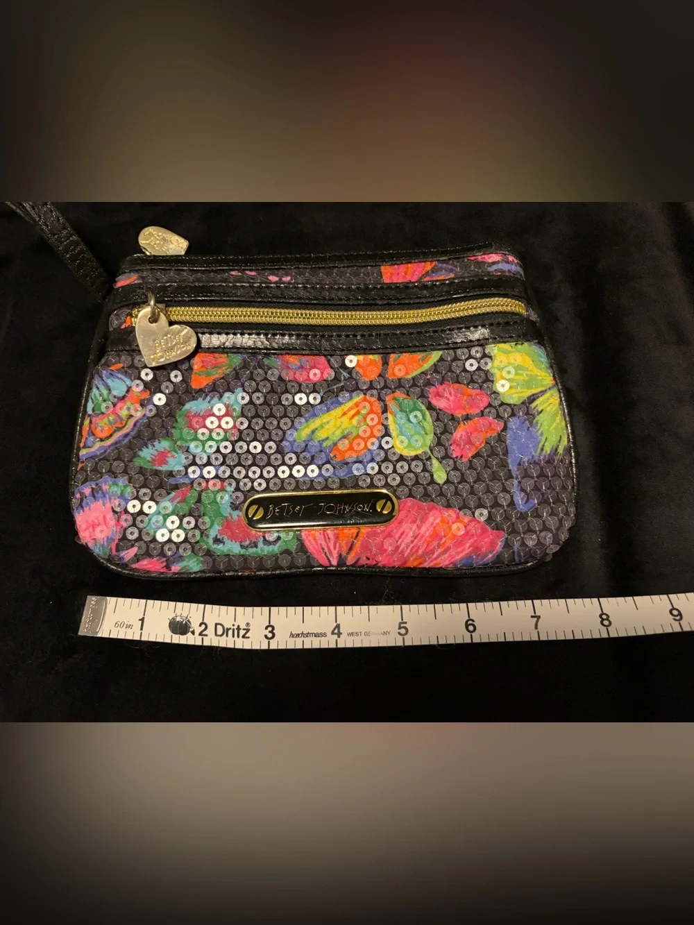 Betsey Johnson colorful floral