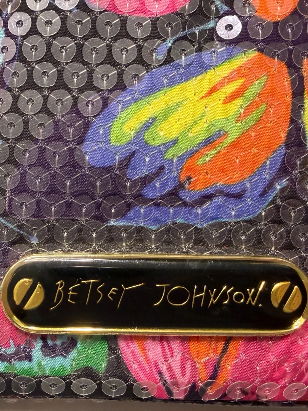 Betsey Johnson colorful floral