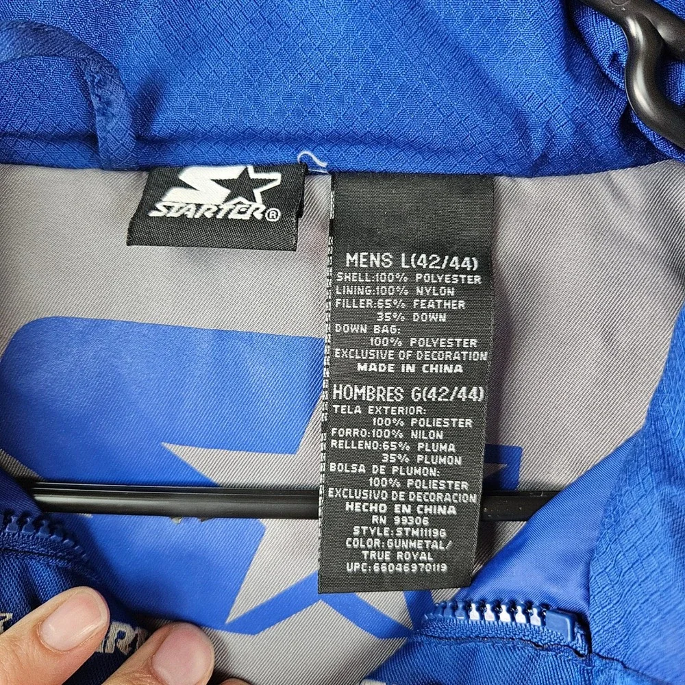 STARTER outdoor down zip