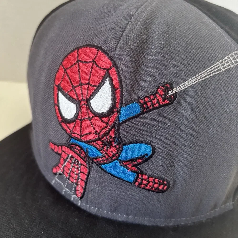 New Era Tokidoki Spider-Man Marvel 59fifty Fitted‎ Hat 7 1/2 Simone Legno Black
