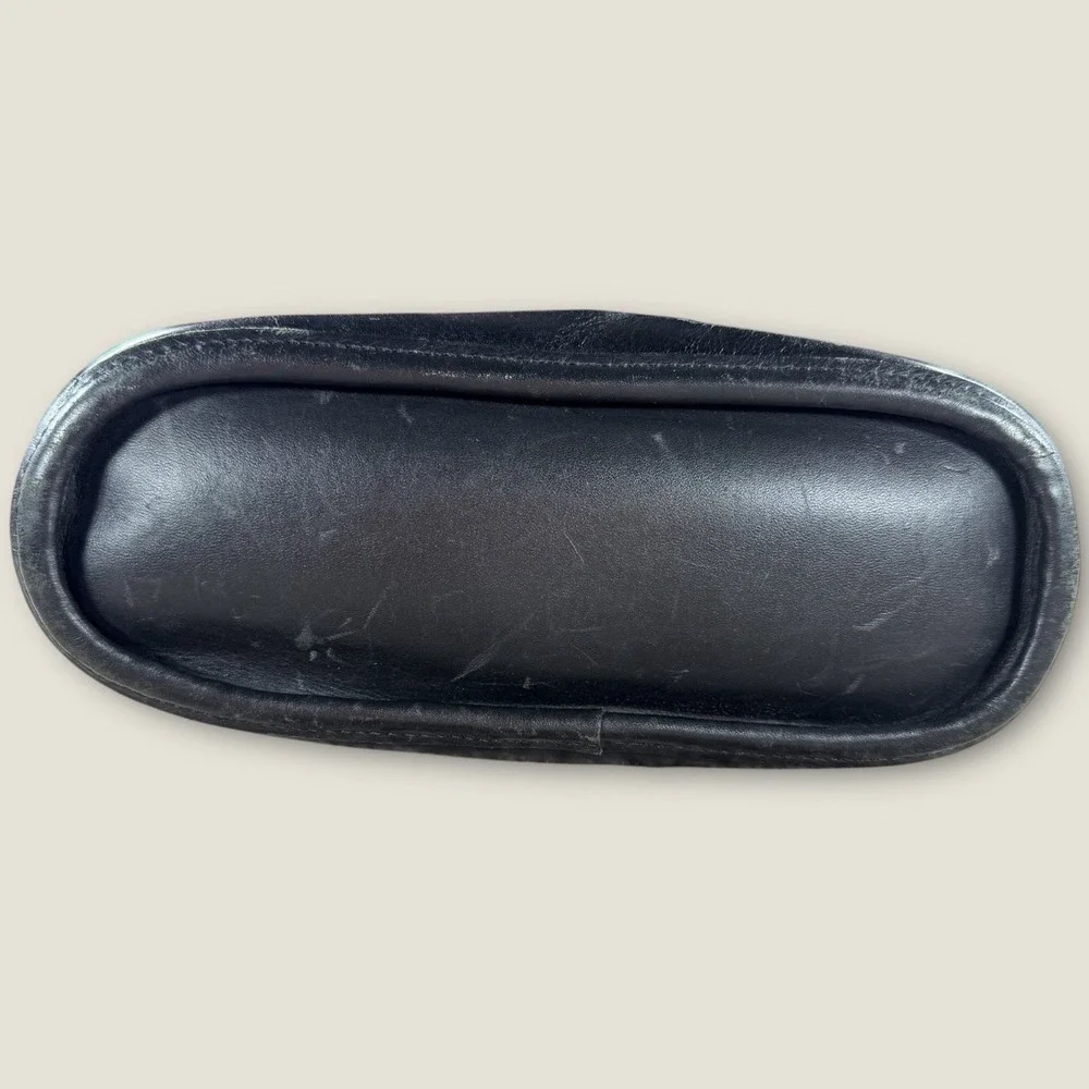 Brighton black leather