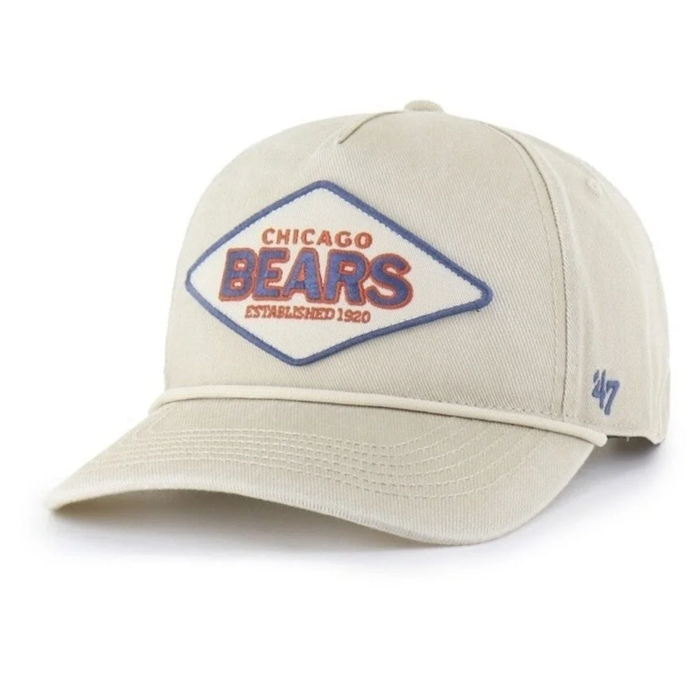 Chicago Bears NFL '47 Mojave Cairn Hitch Rope Snapback‎ Adjustable Hat NWOT