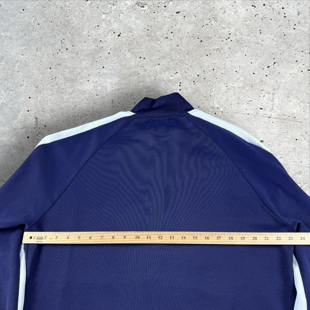 Polo Ralph Lauren Jacket Men Sz L Performance Full Zip Track Field Big Pony‎ Vtg