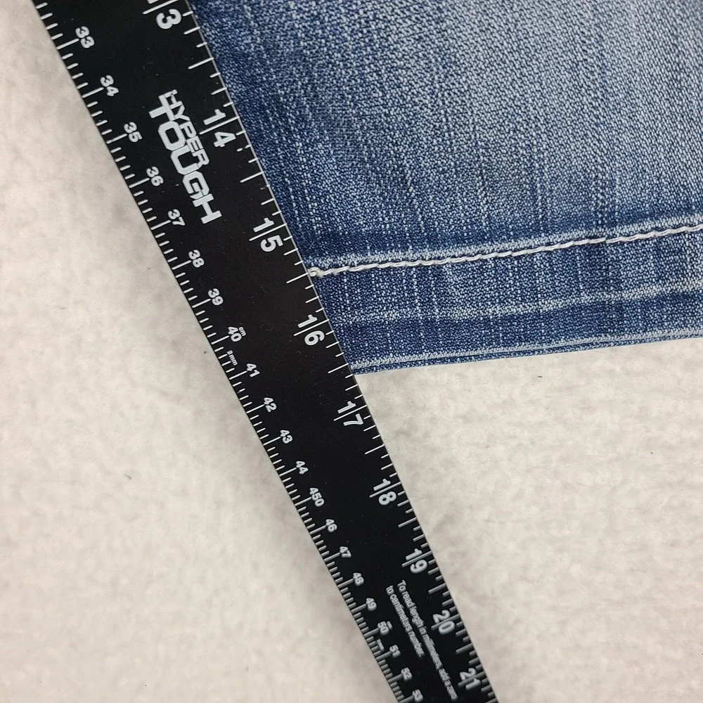 Buckle denim jeans