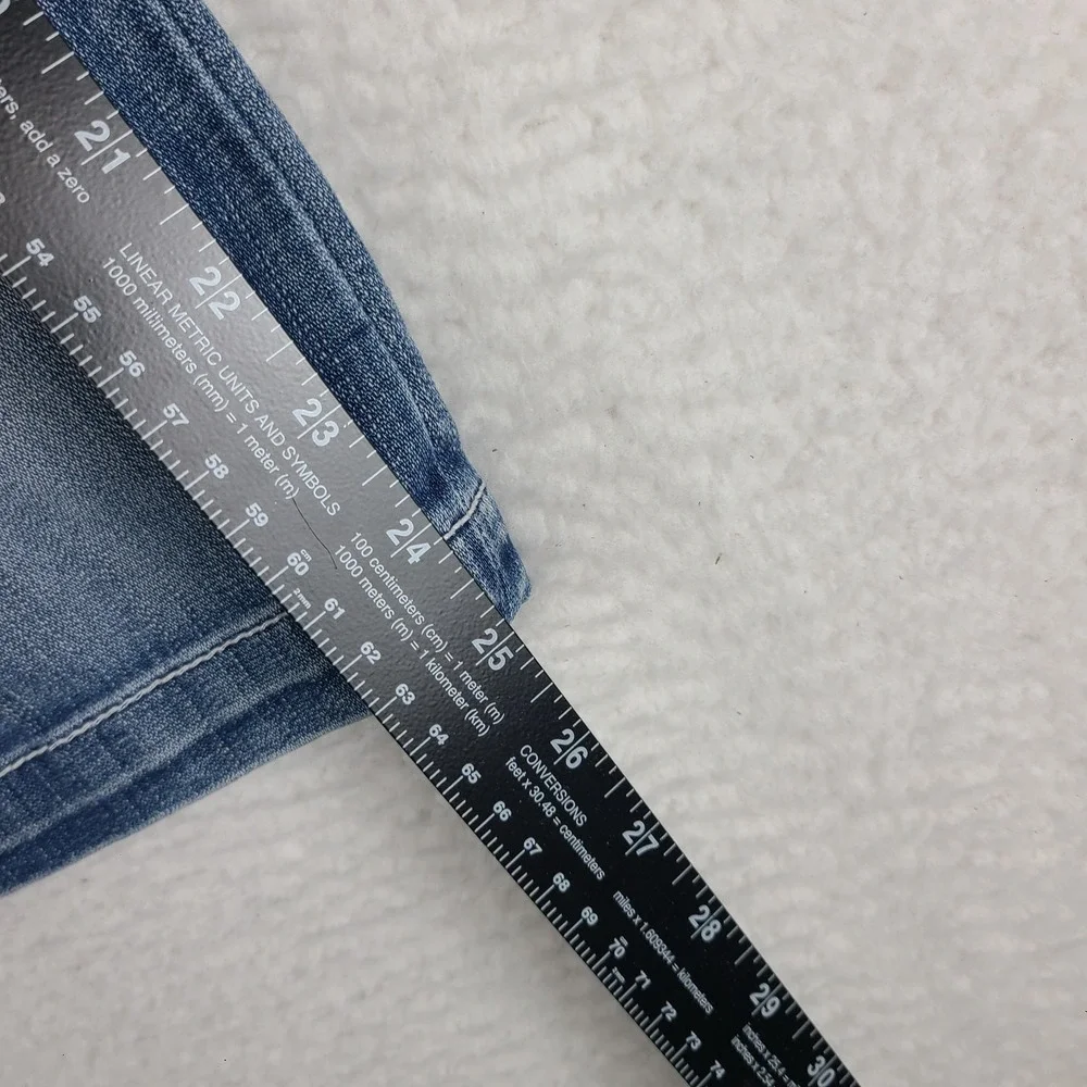 Buckle denim jeans