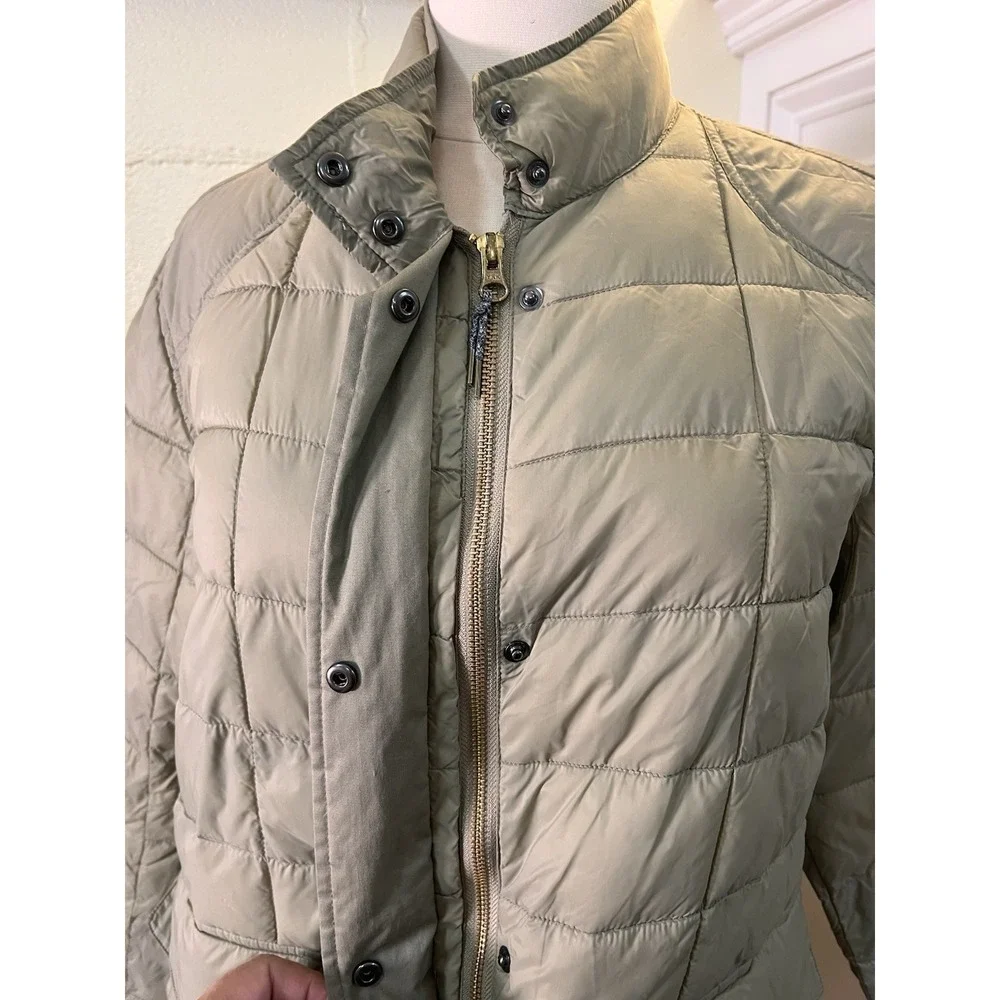 Women's‎ Grayers Paragon Quilted Featherweight Jacket Size M Slate Green