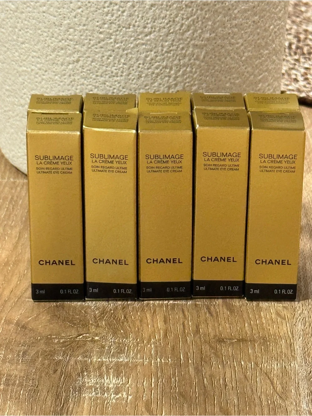 CHANEL Sublimage La Crème Yeux Eye Cream 10x3ml each