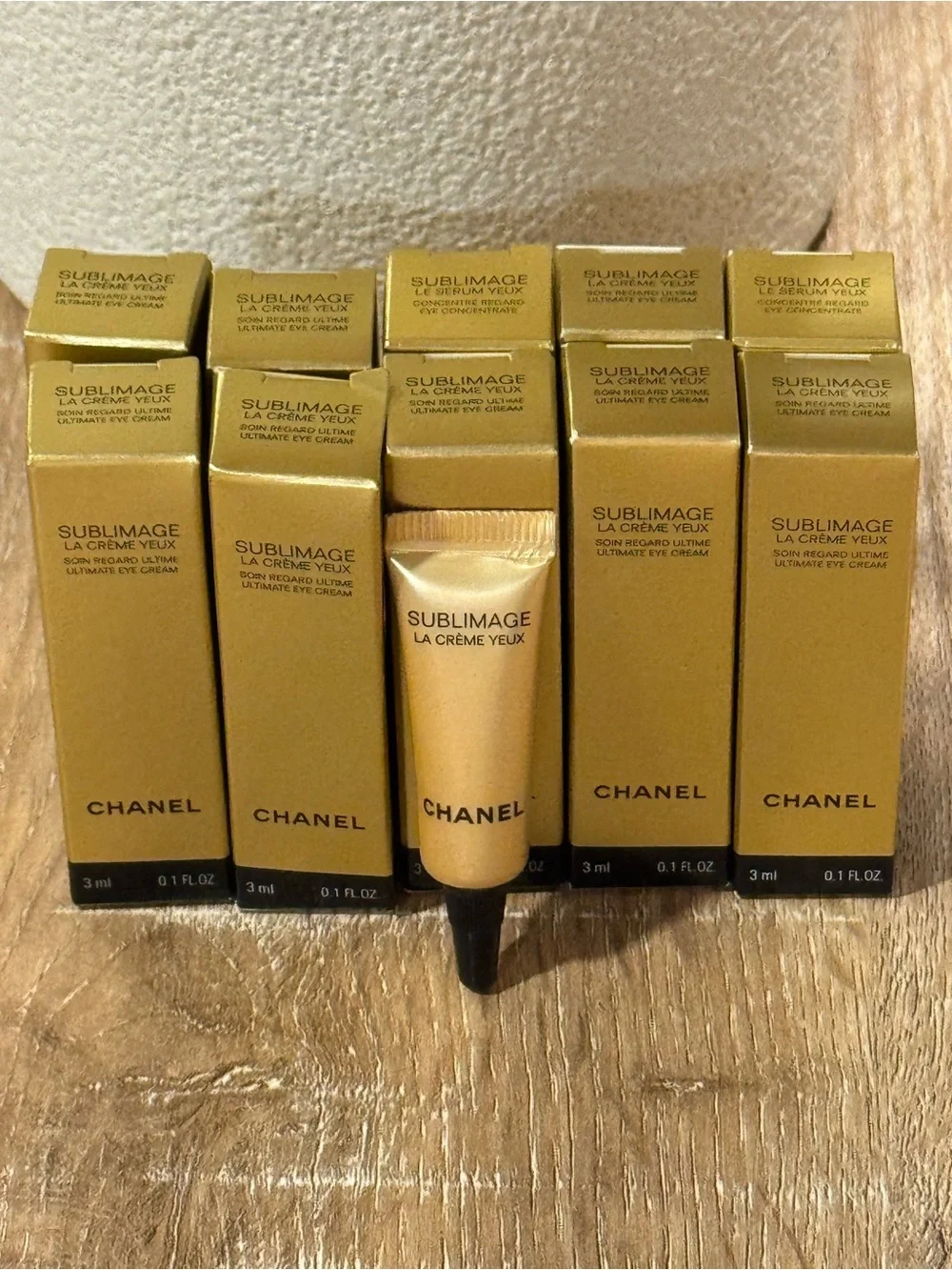 CHANEL Sublimage La Crème Yeux Eye Cream 10x3ml each