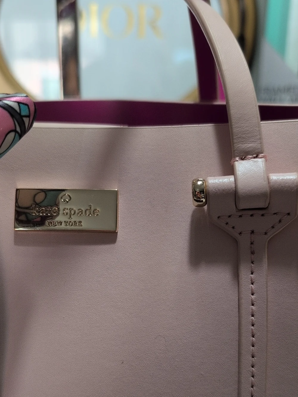 kate spade color tote