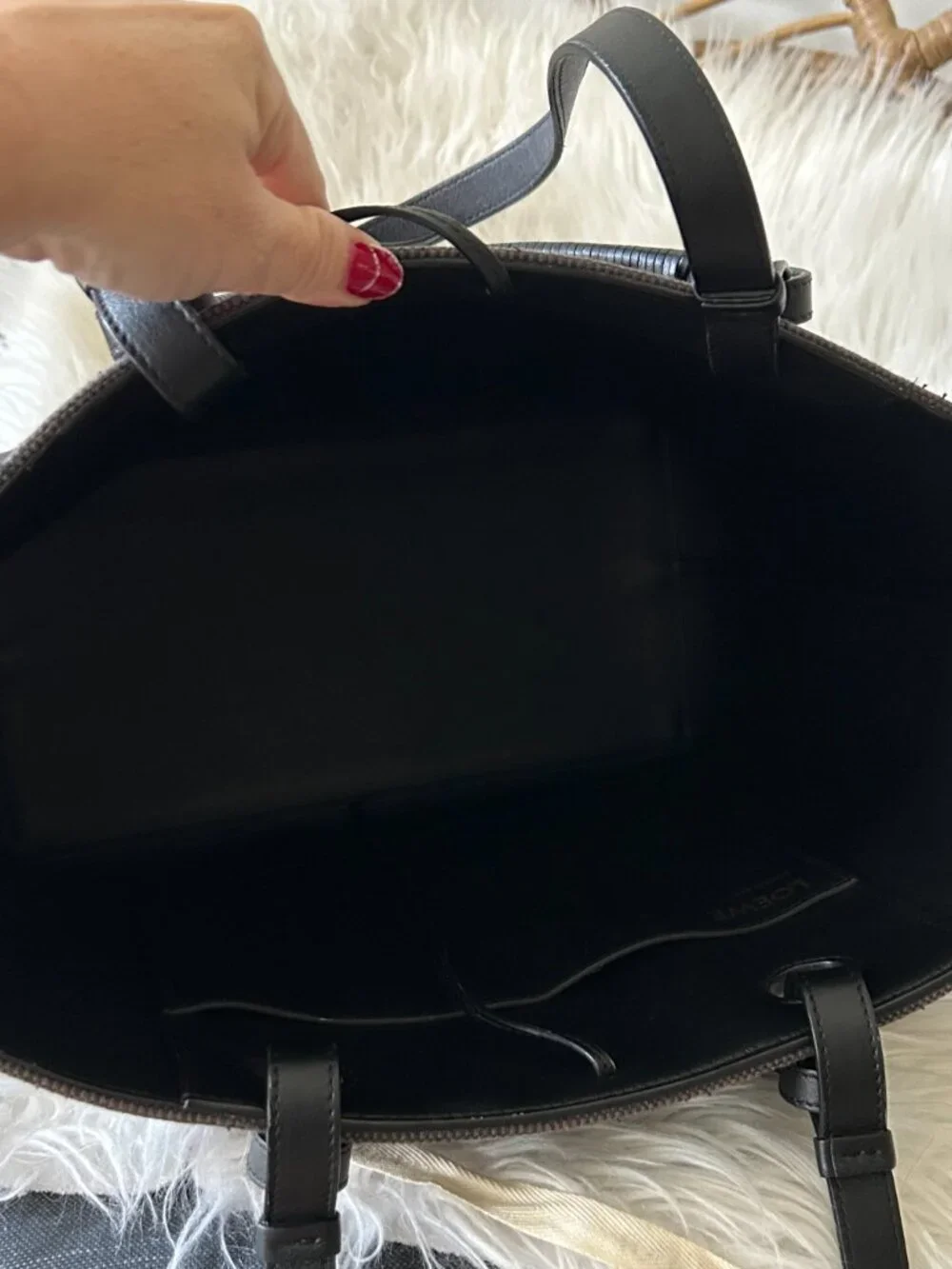 Loewe leather listed