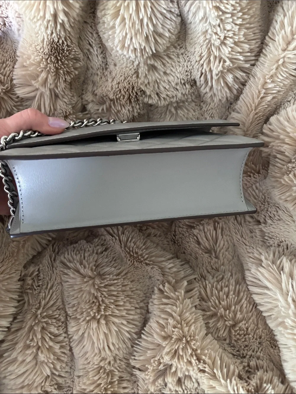Tory Burch compact quilted