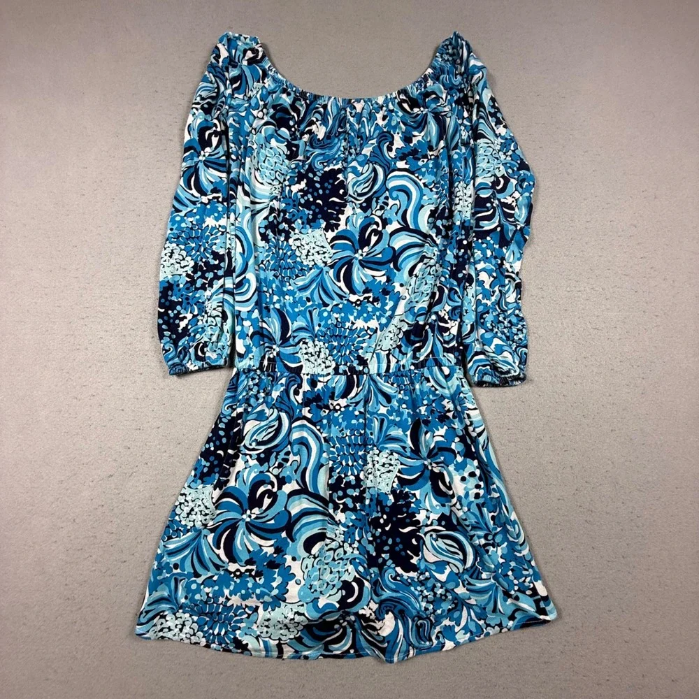 Lilly Pulitzer taking fabric