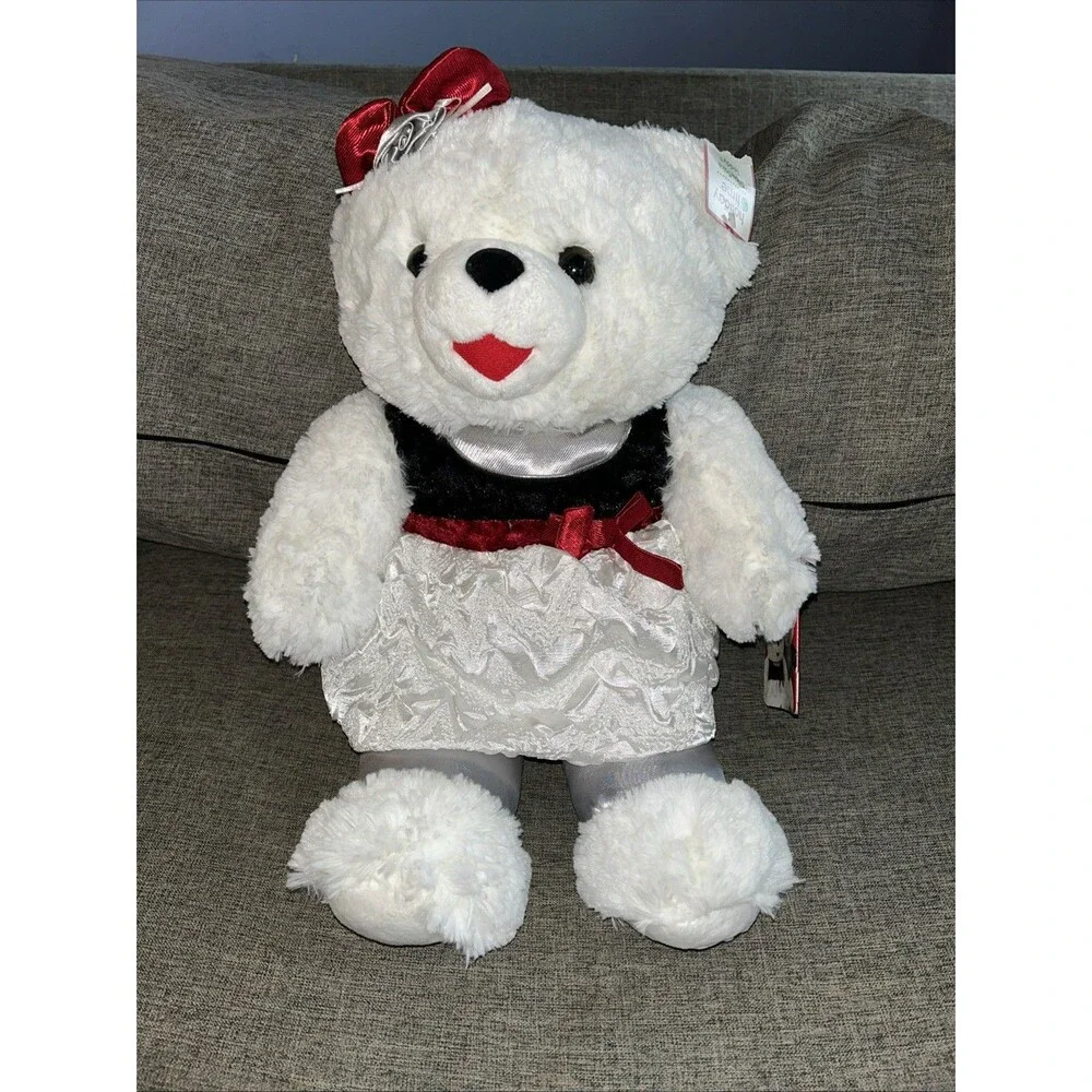 2011 Snowflake Teddy Bear, 25th Anniversary Edition.