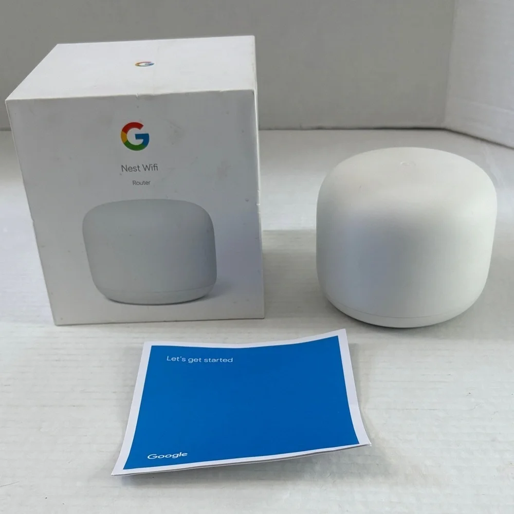 Google Nest Wifi Router Snow
