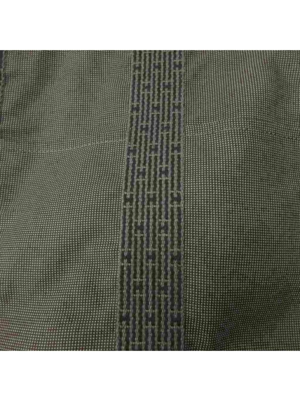 Hermes Her Line MM Herline Tote Canvas Gray