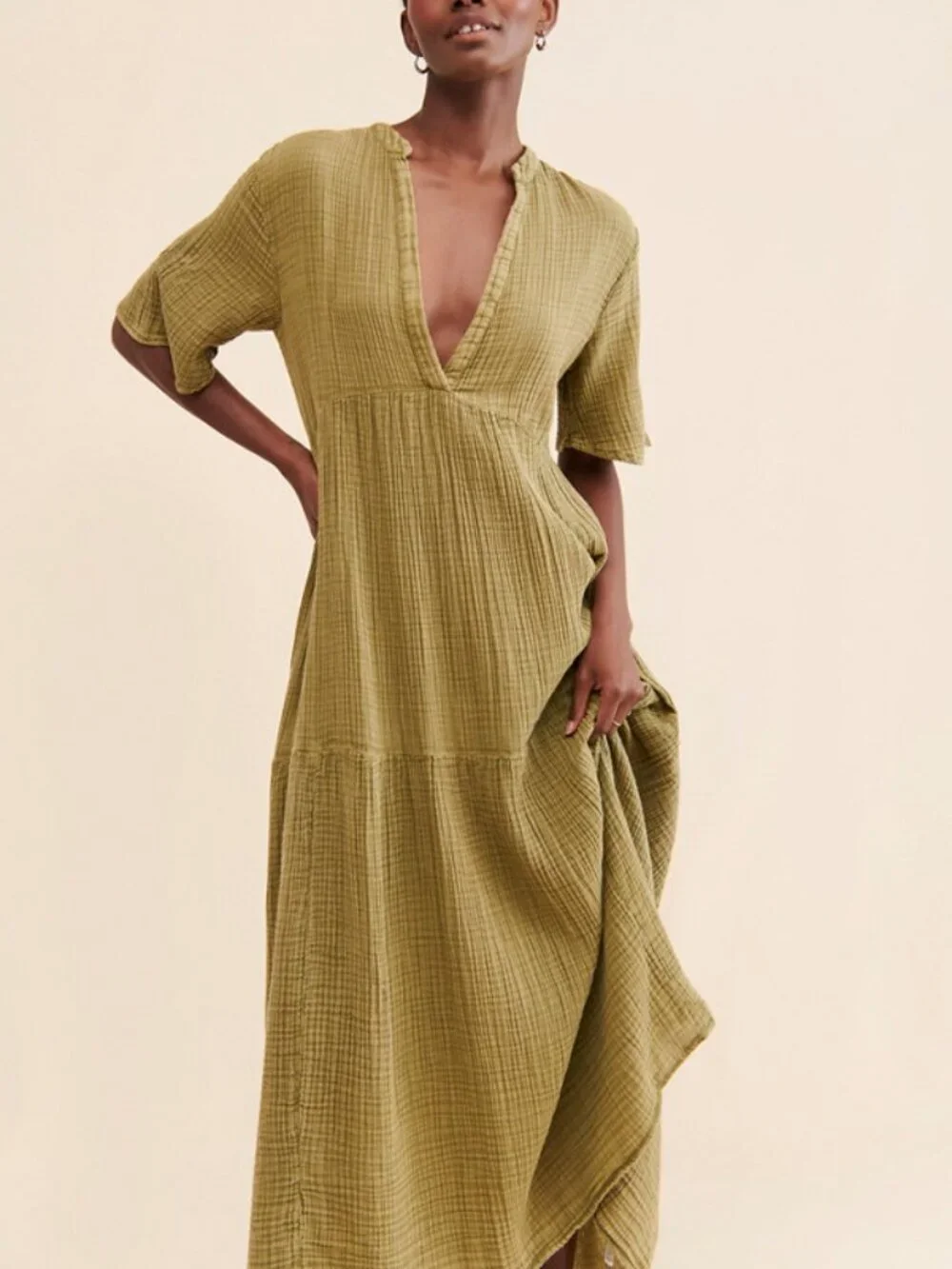 Anthropologie moss green