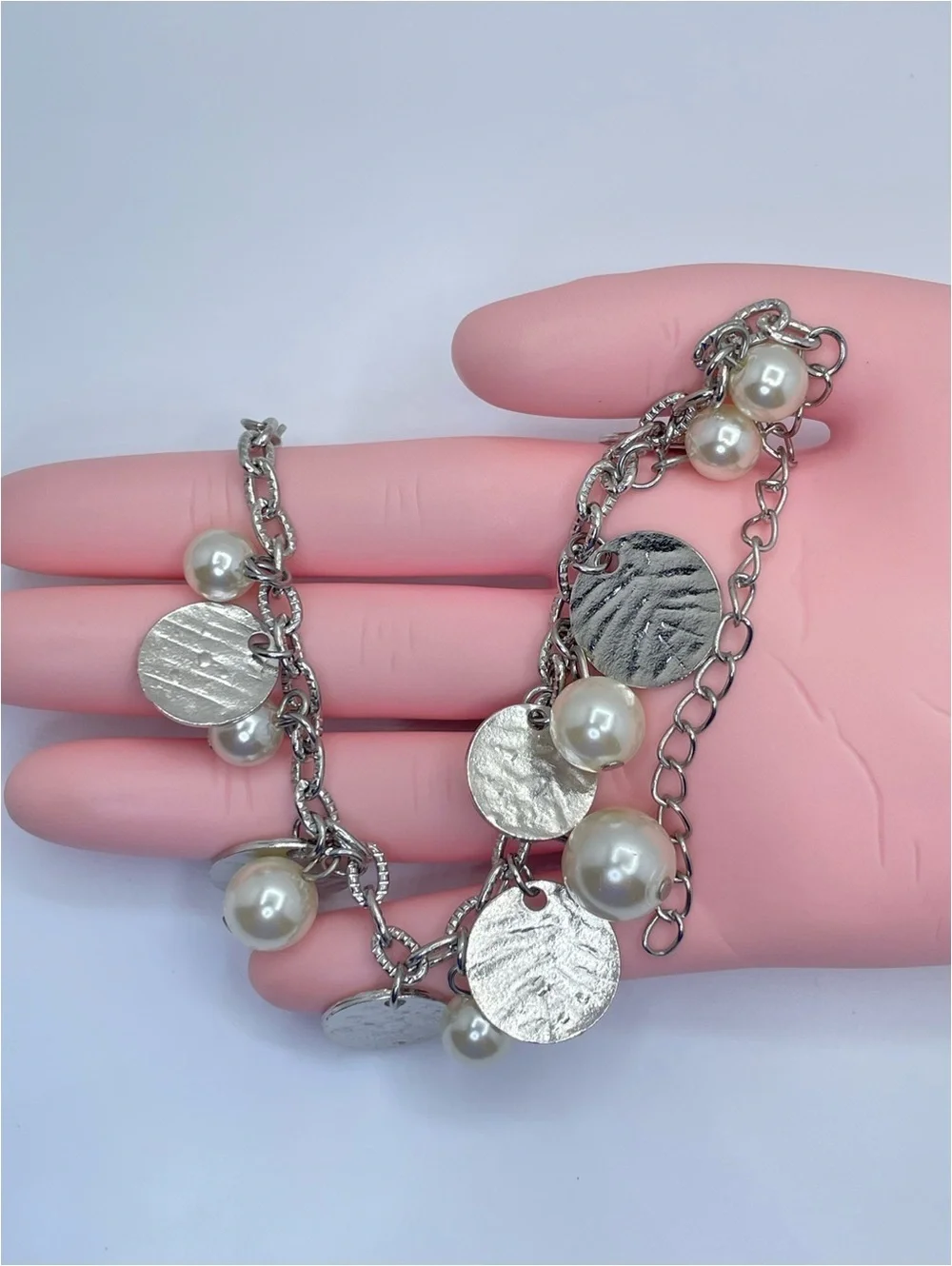 Unsigned stylish silver