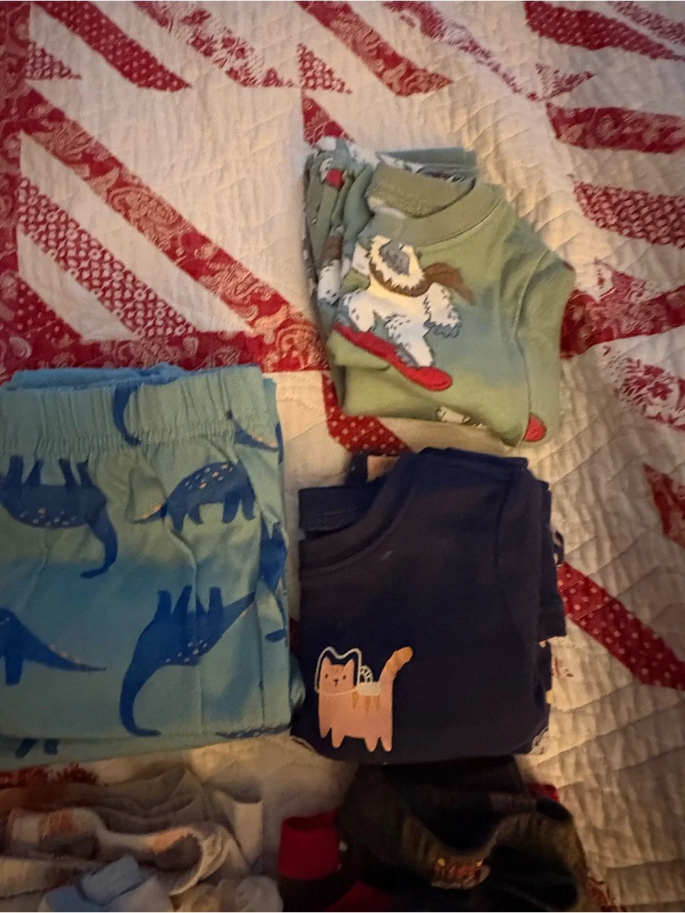 Lot of 16 Matching Sets of Boys’ 4T Pajamas