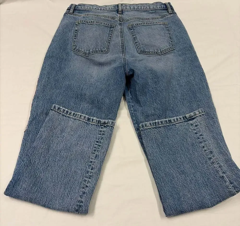 LOFT straight crop
