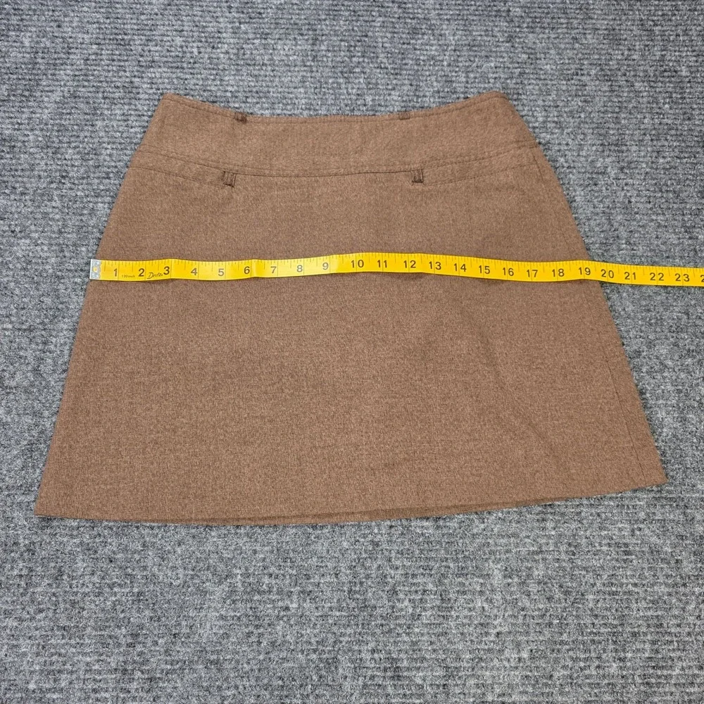 The‎ Limited Stretch A-Line Mini Skirt Women's Size 6 Brown Heathered