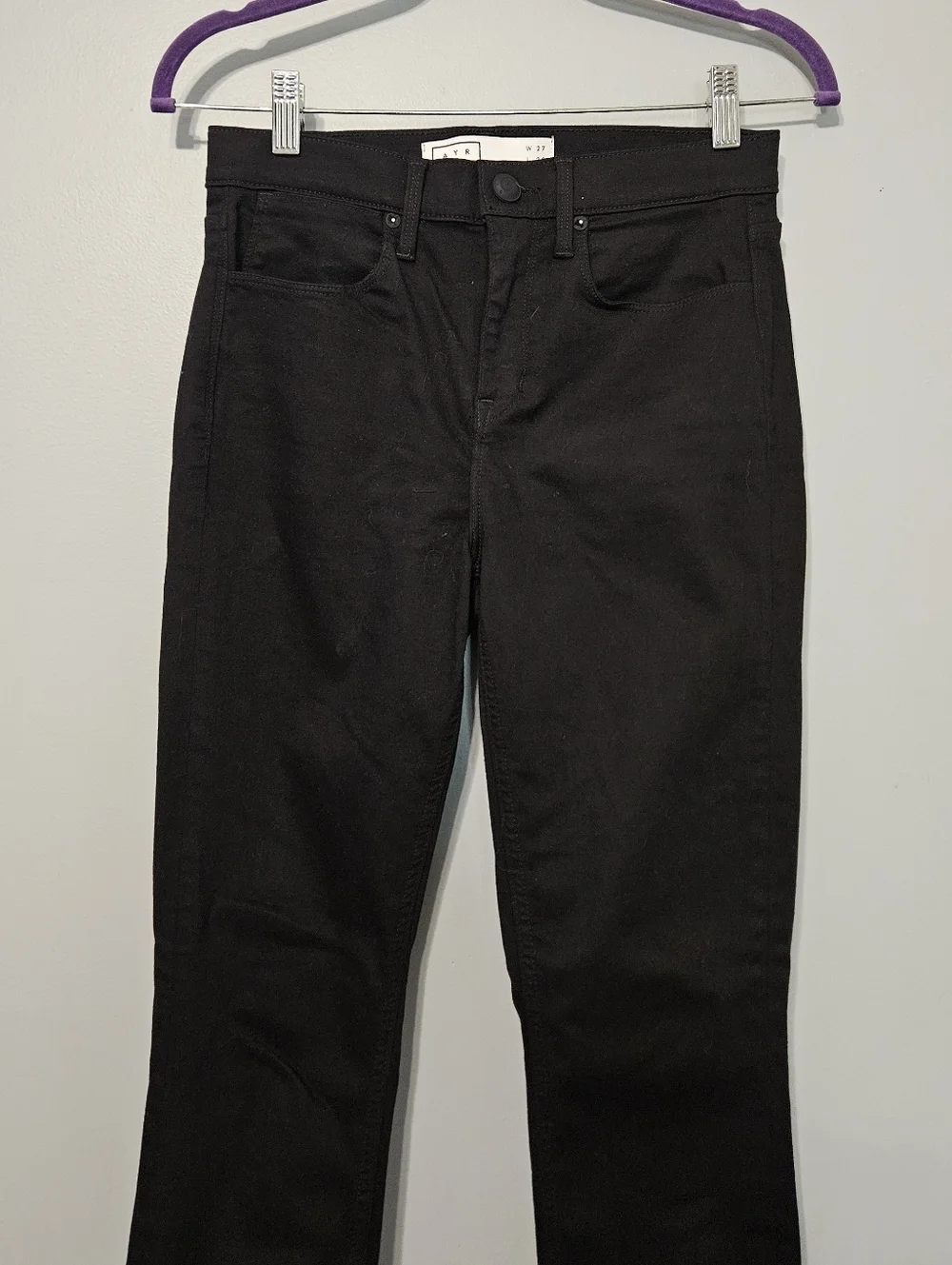 AYR Women's Skinny Jeans in Black