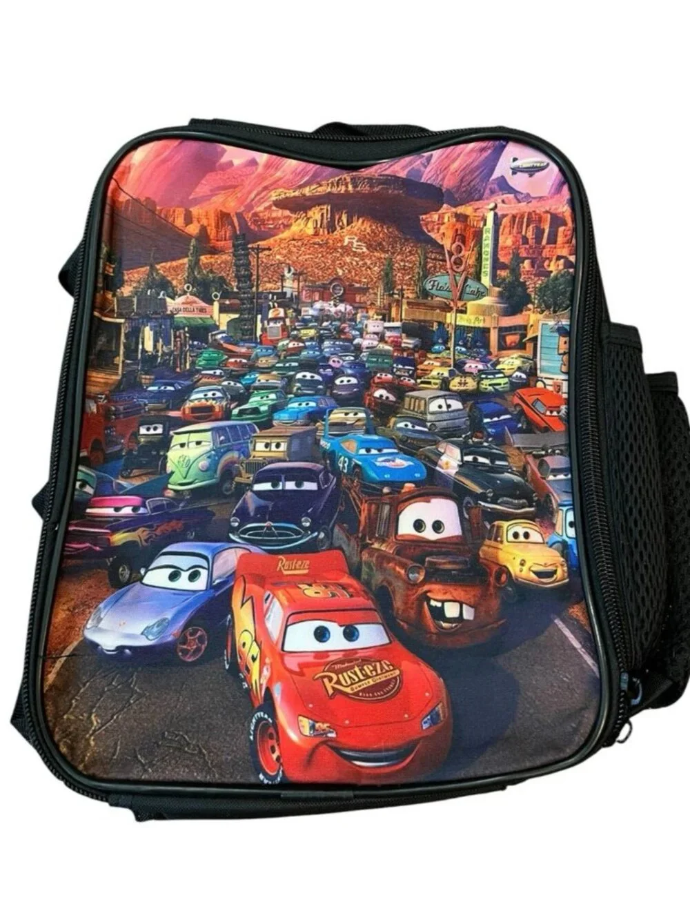 Kids Insulated Lunch Bag with Handle Cars Reusable School Shoulder New