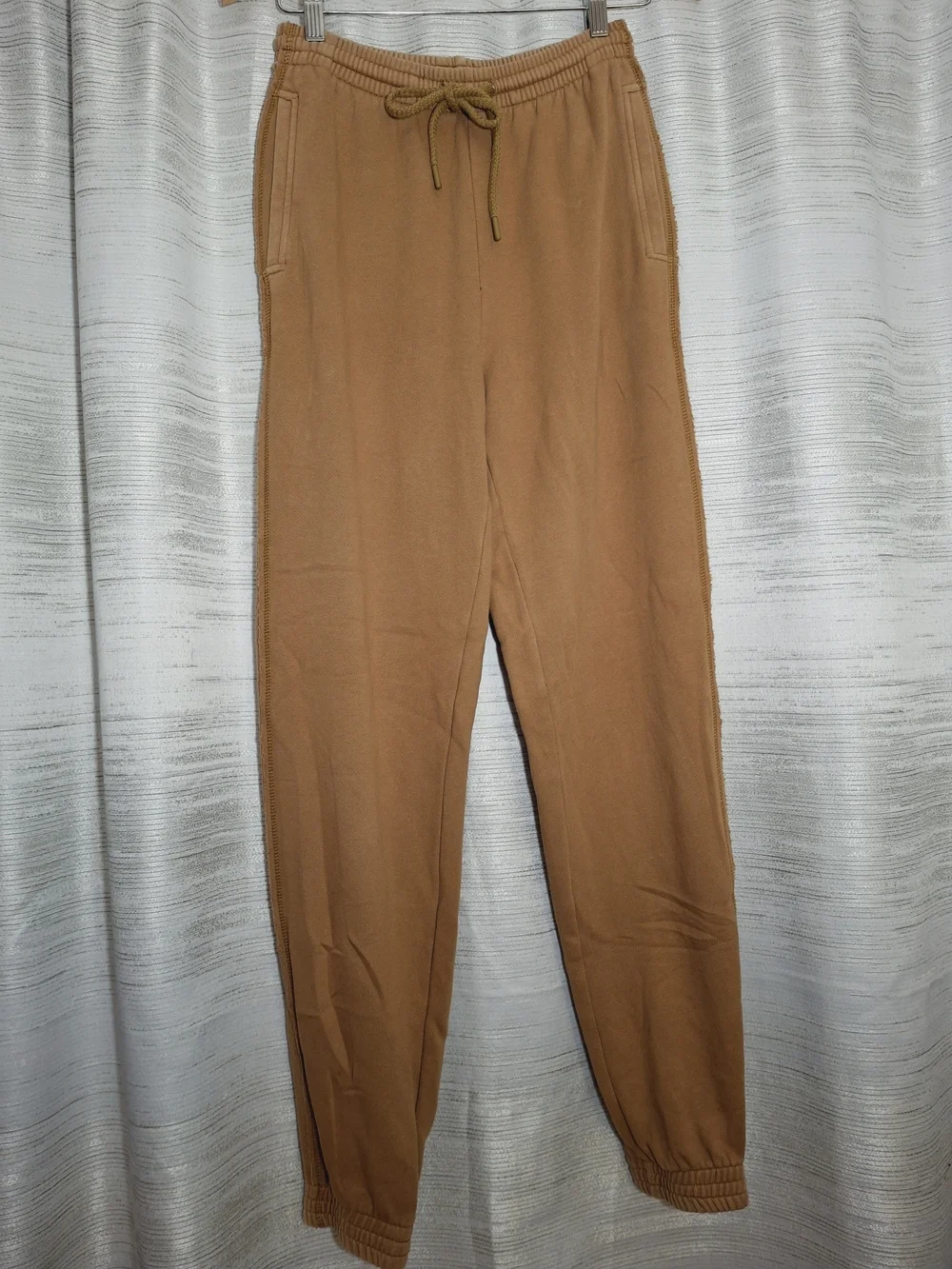 Aerie Casual Drawstring Jogger Pants - Camel