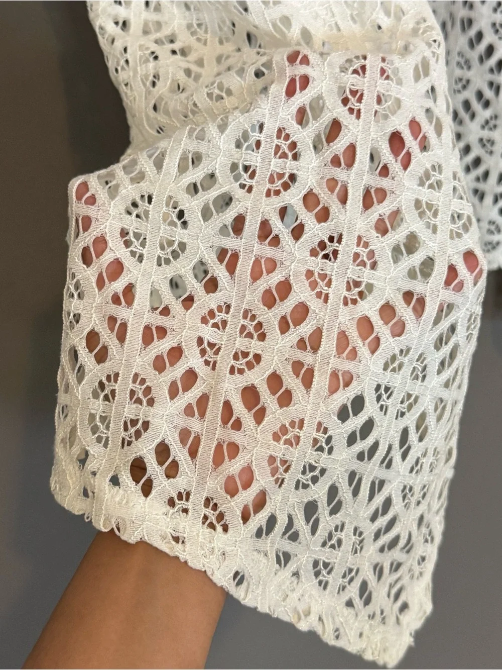 Shannon Ford New York openwork lace