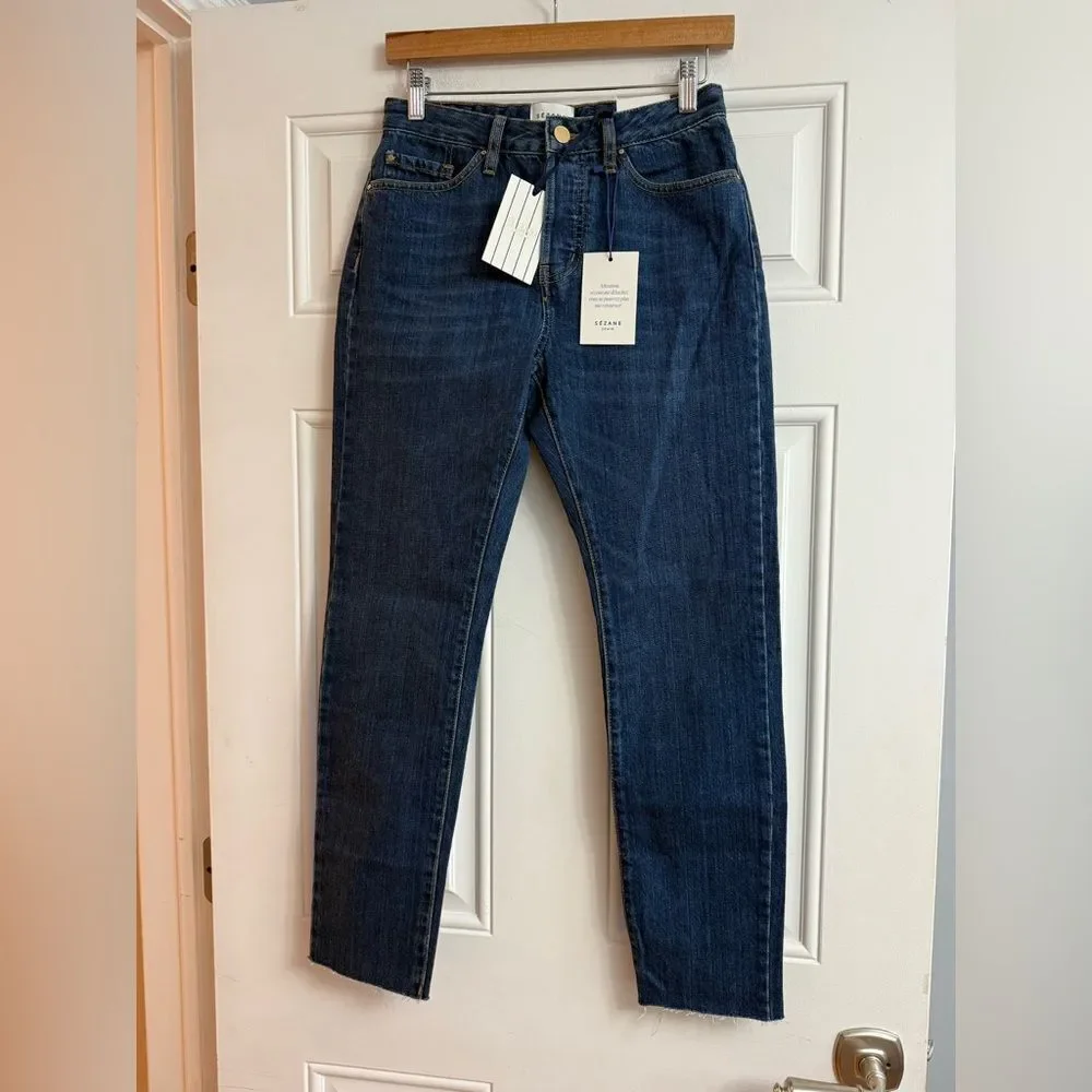 Sezane slim fit  denim Jeans NWT Size 27