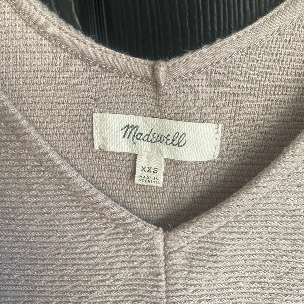 Madewell beige tie