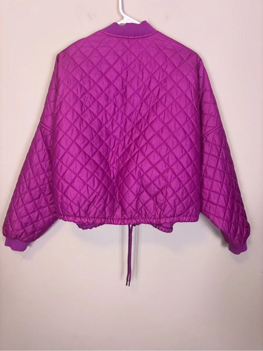 Free People quilted bomber
