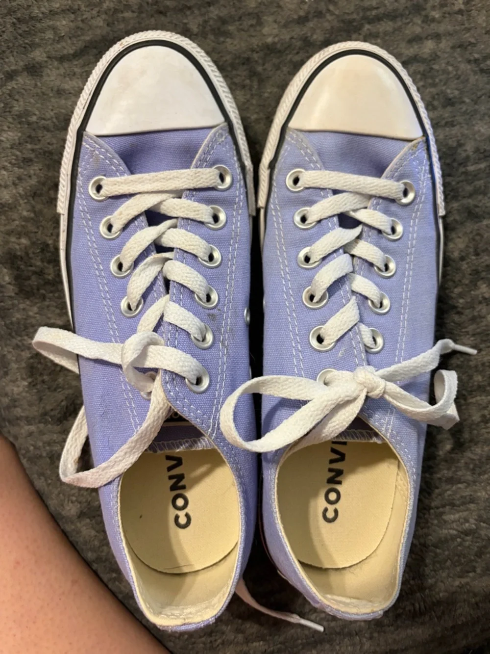 Converse casual lilac