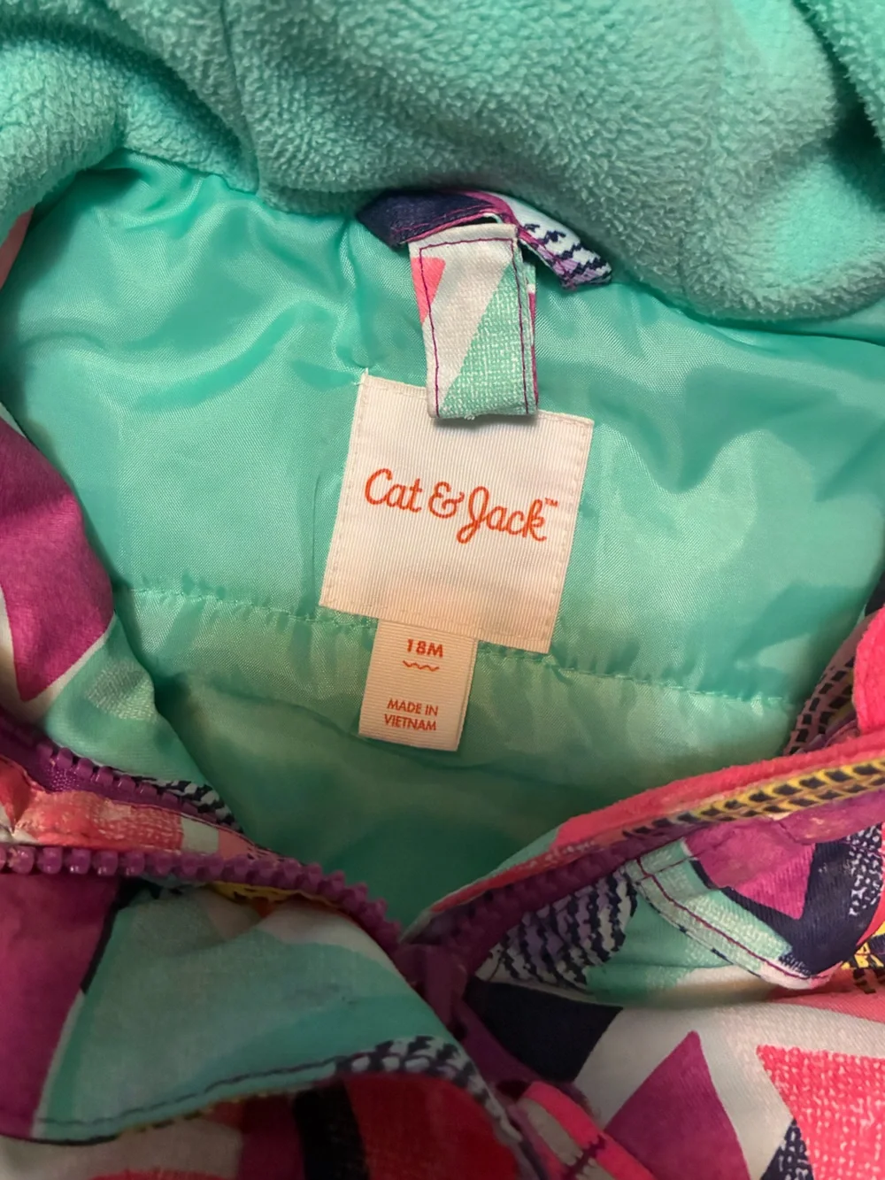 Cat & Jack bright mint