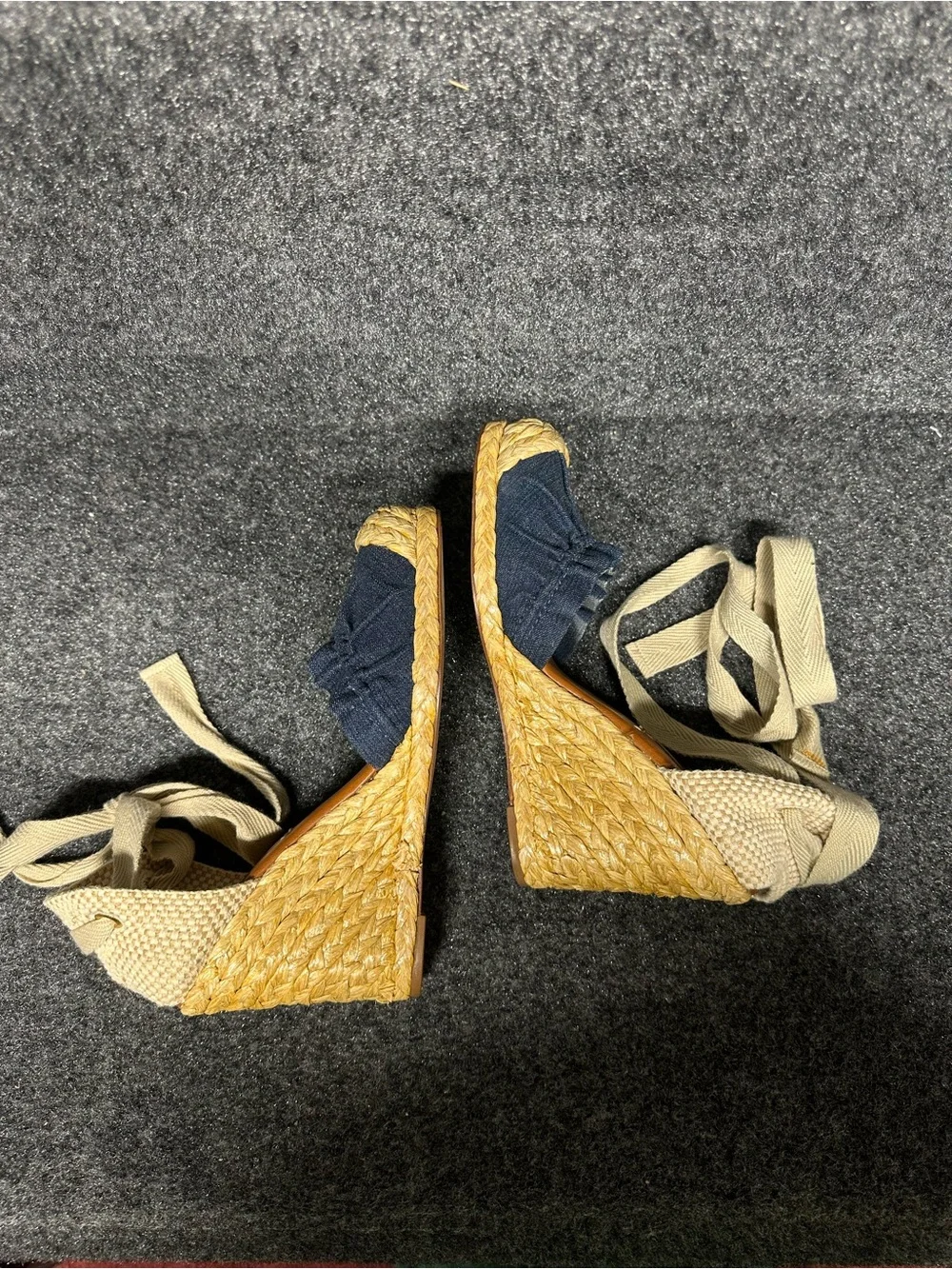 BCBGMaxAzria espadrille heels