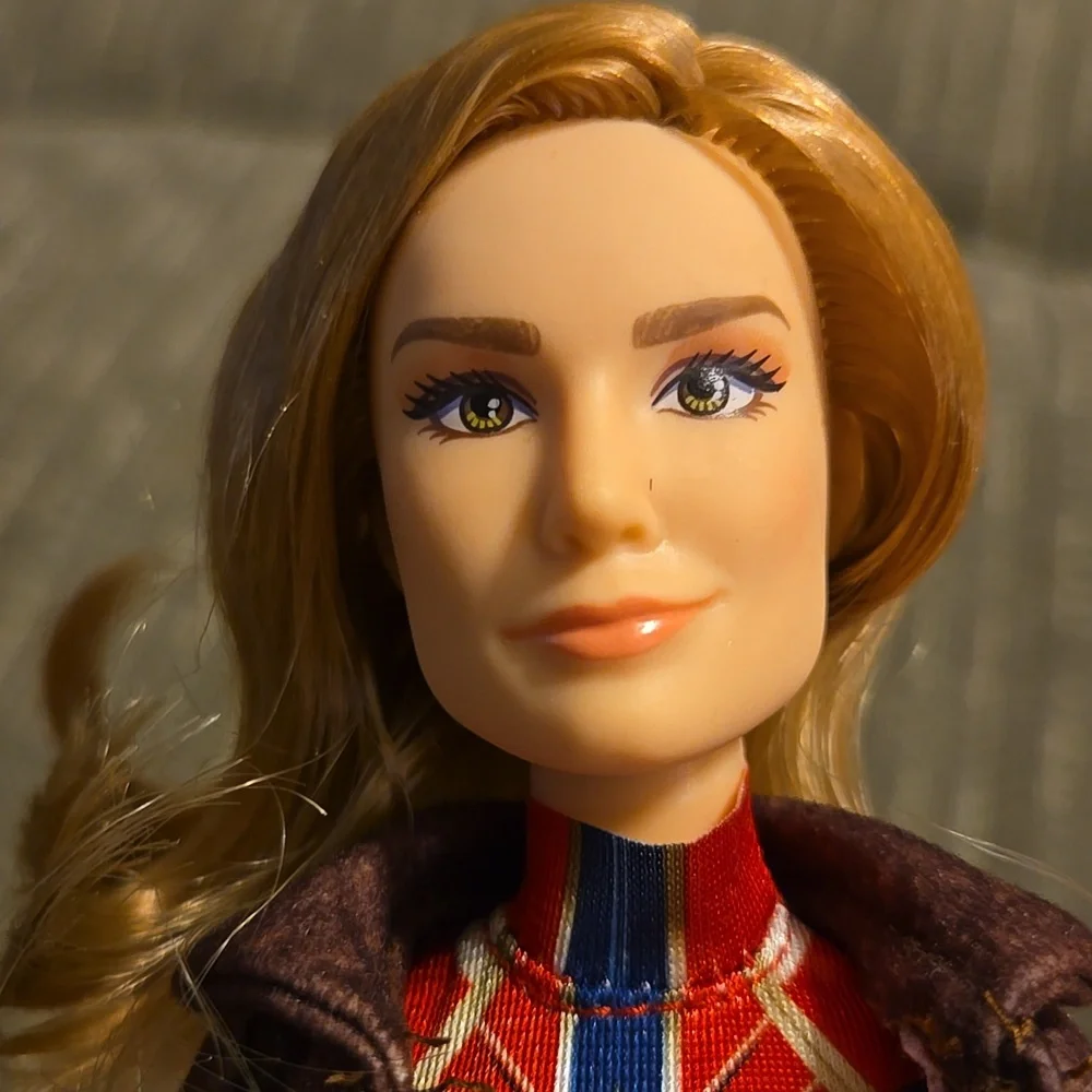 ToyShnip Captain Marvel  Doll and Marvel's Goose Cat