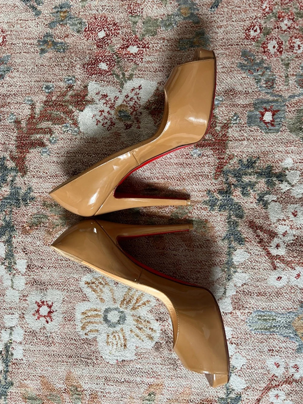 Christian Louboutin sleek patent