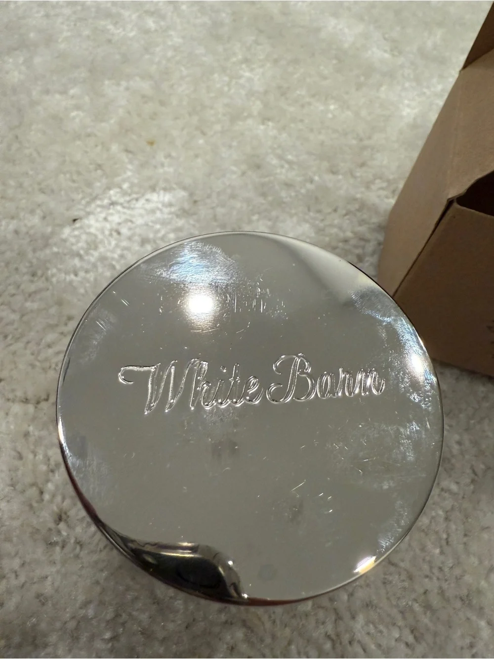 White Barn Champagne Toast Candle - Light Pink Label 8oz