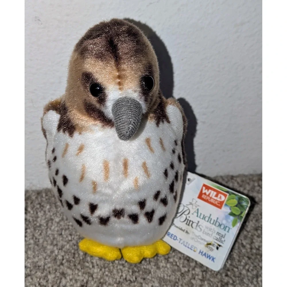 Wild‎ Republic Audubon Birds Red Tailed Hawk Plush Toy